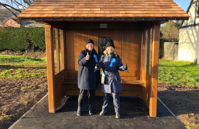 Harriett and Lucy Campaigning