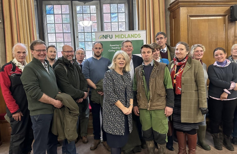 MP Backs Farmers at Westminster Protest