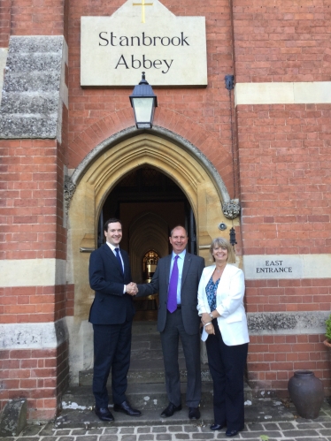 Former Chancellor of the Exchequer visits West Worcestershire