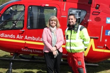 MP Delivers on Air Ambulance Pledge